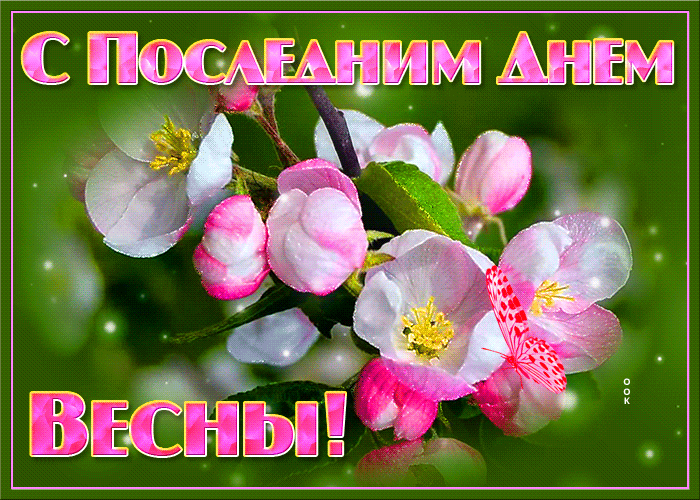 Картинки с последним днем весны . Гифки с последним днем весны