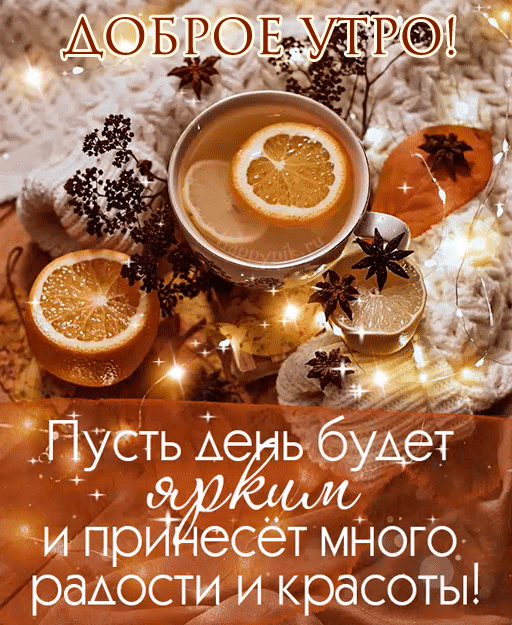 Картинки Доброго зимнего утра. Гифки с Добрым утром (картинки с анимацией)