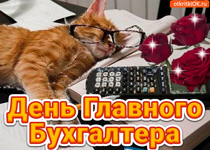 Картинки День главного бухгалтера . Гифки с Днем главного бухгалтера