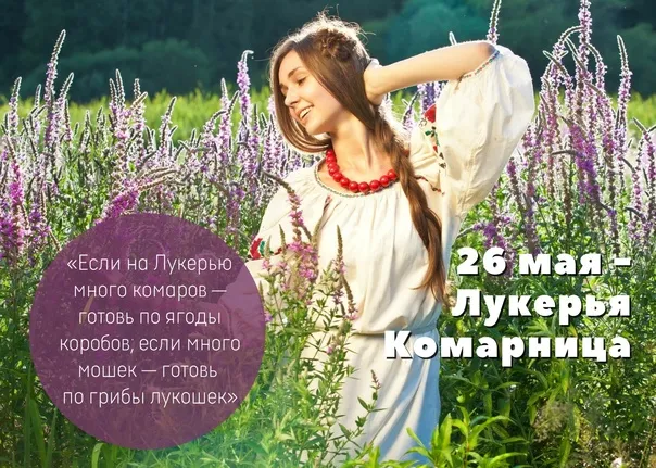 Картинки на Лукерью Комарницу (20 открыток). Картинки с надписями