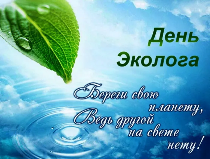 Картинки с Днем эколога (45 открыток). Картинки с надписями