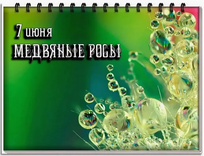 Картинки Иван – Медвяные росы (12 открыток). 