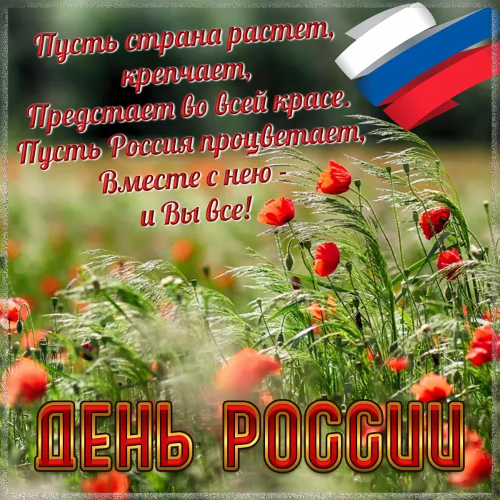Открытки с Днем России (красивые и прикольные). Красивые картинки с Днем России