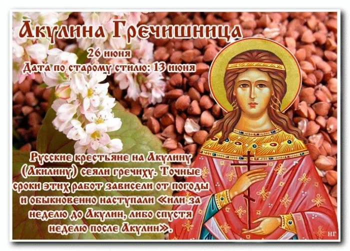 Картинки Акулина Гречишница (17 открыток). Красивые картинки с надписями