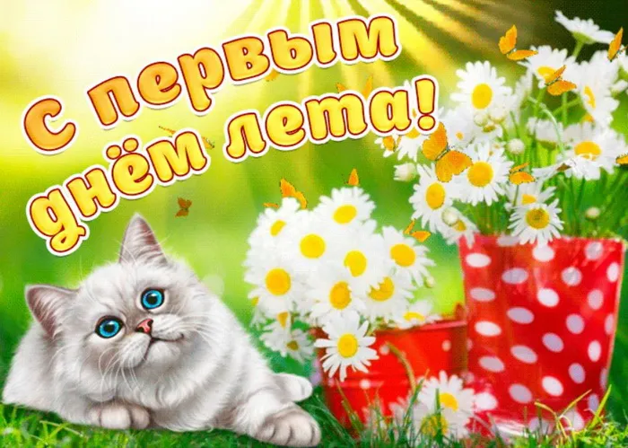 Картинки с первым днем лета (с началом лета). Красивые картинки с надписями