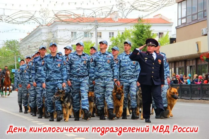 Картинки с Днем кинологических подразделений МВД России (80 открыток). Красивые открытки с Днем кинолога
