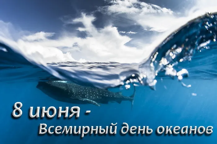 Картинки со Всемирным днем океанов (55 открыток). Красивые открытки