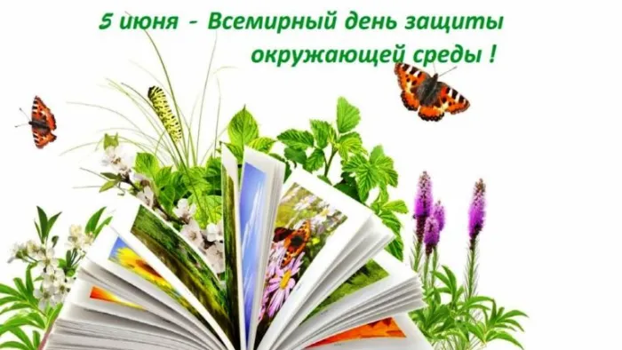 Картинки со Всемирным днем охраны окружающей среды (40 открыток). Картинки с надписями