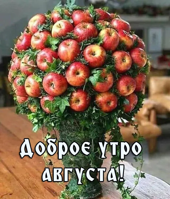 Картинки "Доброе утро августа". Красивые картинки с Добрым Утром августа