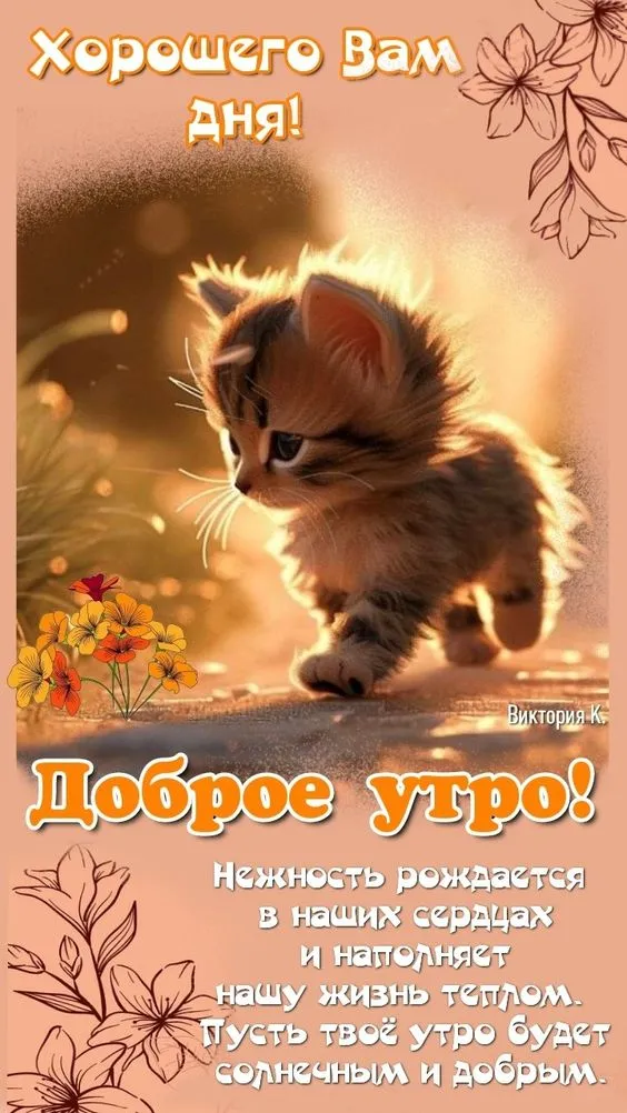 Красивые картинки "Доброе утро". Картинки "Доброе утро" красивые и прикольные