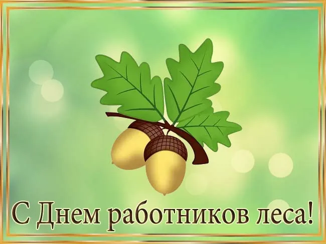 Открытки с Днем работников леса. Картинки с Днем работника леса 2023