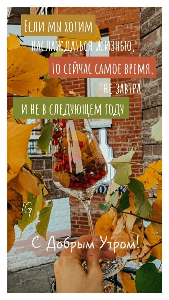 Красивые картинки "С добрым утром октября". Доброе утро октября - картинки осенние