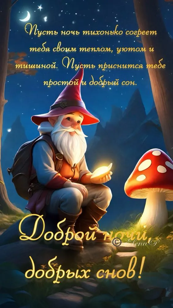 Доброй ночи - картинки красивые и прикольные. Прикольные картинки Доброй ночи 