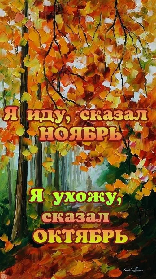 Картинки с 1 ноября (40 штук). 1 ноября - картинки красивые и прикольные