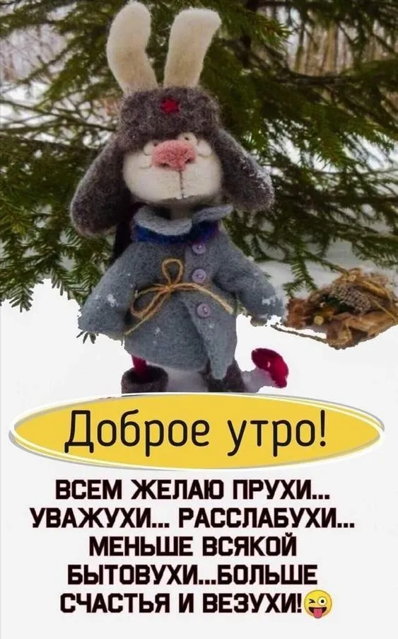 Картинки Доброго зимнего утра. Прикольные картинки Доброго зимнего утра