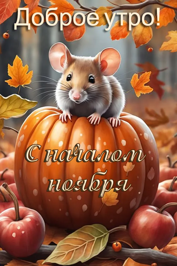 Картинки с 1 ноября (40 штук). Картинки с 1 ноября (красивые и новые)