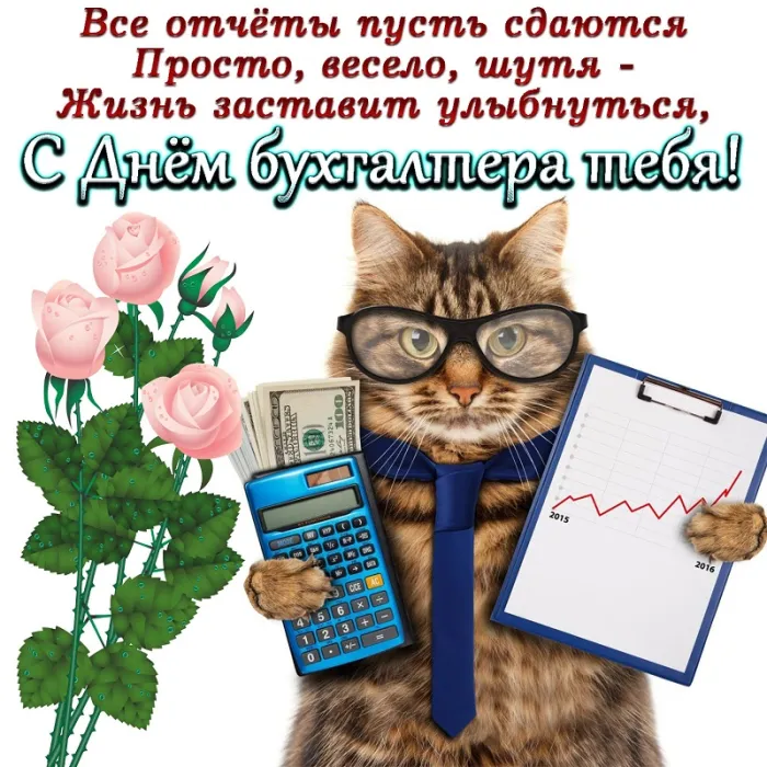 Картинки с Днем бухгалтера 2024. С Днем бухгалтера - картини с поздравлениями и пожеланиями