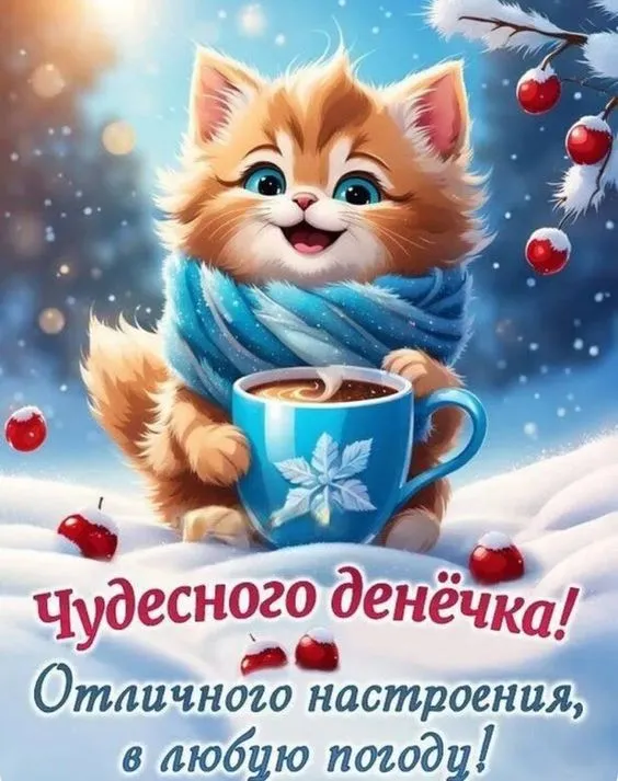 Картинки Доброго зимнего дня. Картинки Доброго зимнего дня и настроения