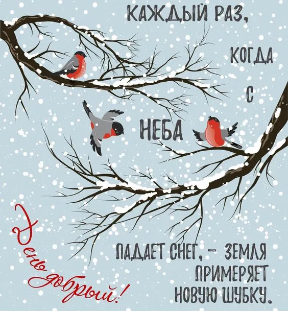 Картинки Доброго зимнего дня. Картинки Доброго зимнего дня и настроения