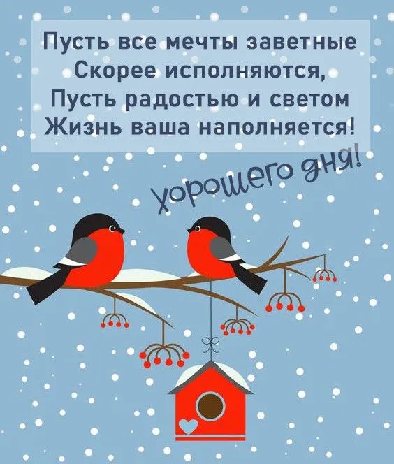 Картинки Доброго зимнего дня. Картинки Доброго зимнего дня и настроения