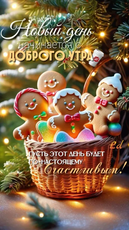 Красивые картинки Доброе утро января. Январские картинки Доброе утро