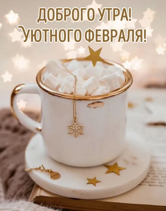Картинки Доброе утро февраля. Картинки "С Добрым утром февраля" красивые
