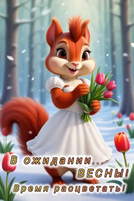 Скоро весна - картинки и гифки. Прикольные картинки "Скоро весна"