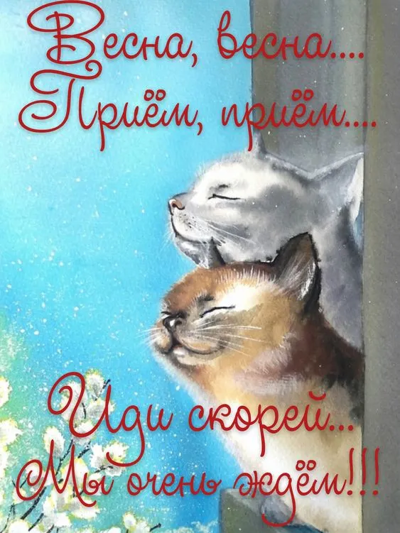 Скоро весна - картинки и гифки. Прикольные картинки "Скоро весна"