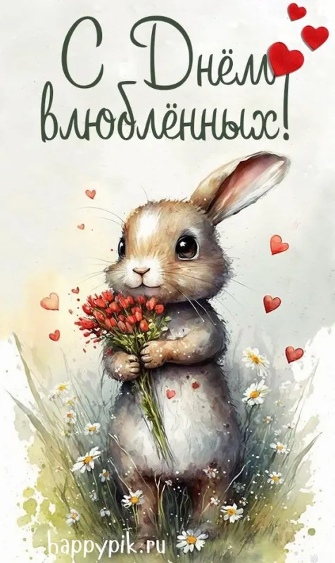 Красивые открытки с Днем всех влюбленных . Открытки с Днем святого Валентина красивые и новые