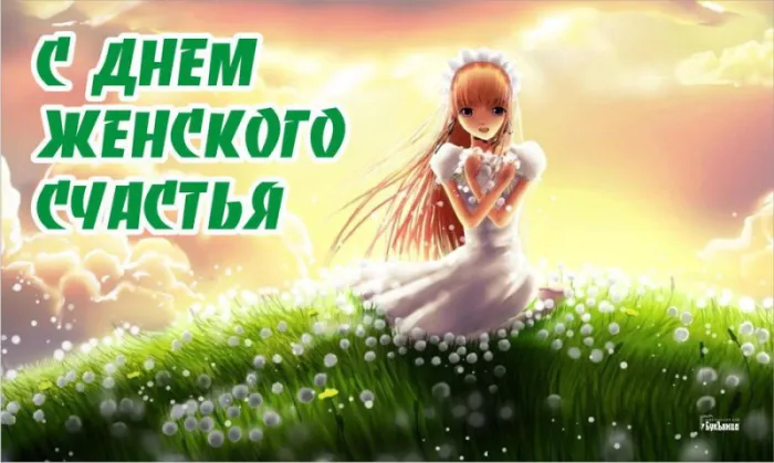 Красивые картинки с Днем женского счастья. С Днем женского счастья - картинки прикольные