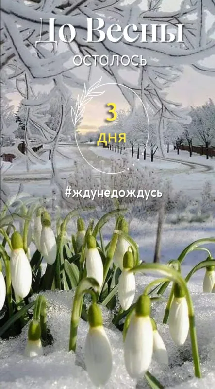 Скоро весна - картинки и гифки. Красивые картинки Скоро Весна
