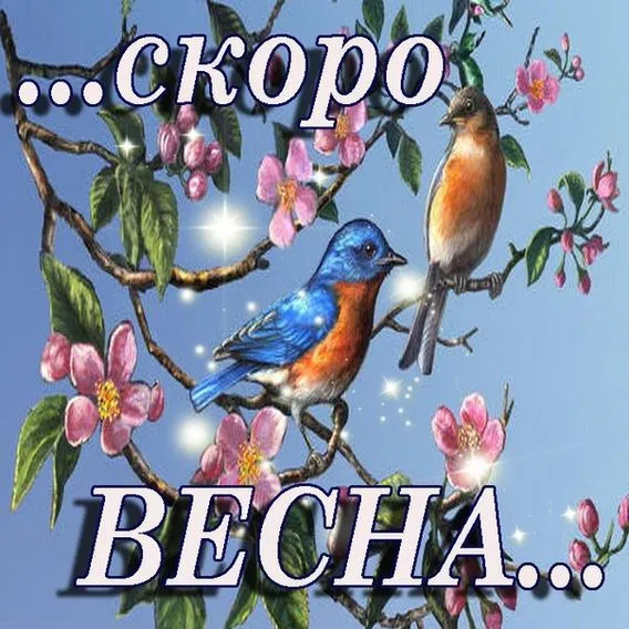 Скоро весна - картинки и гифки. Картинки "Скоро весна" прикольные