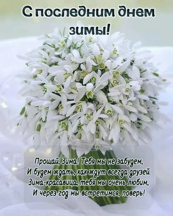 Картинки с последним днем зимы. Картинки с последним днем зимы (красивые и новые)
