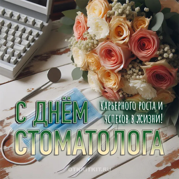Открытки с Днем стоматолога . Открытки с Днем стоматолога красивые
