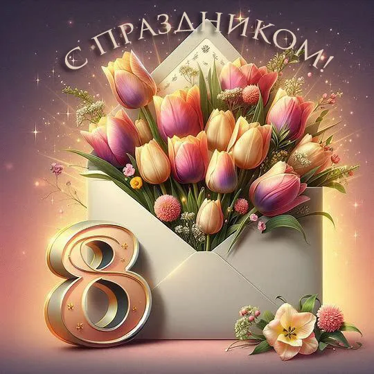 Прикольные картинки на 8 Марта (60 открыток)