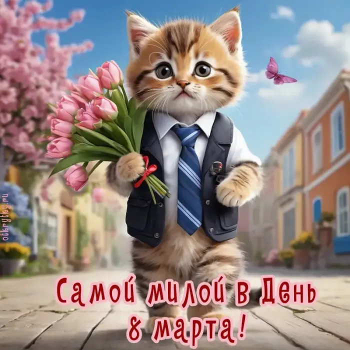 Красивые картинки с 8 Марта. Прикольные картинки с 8 Марта