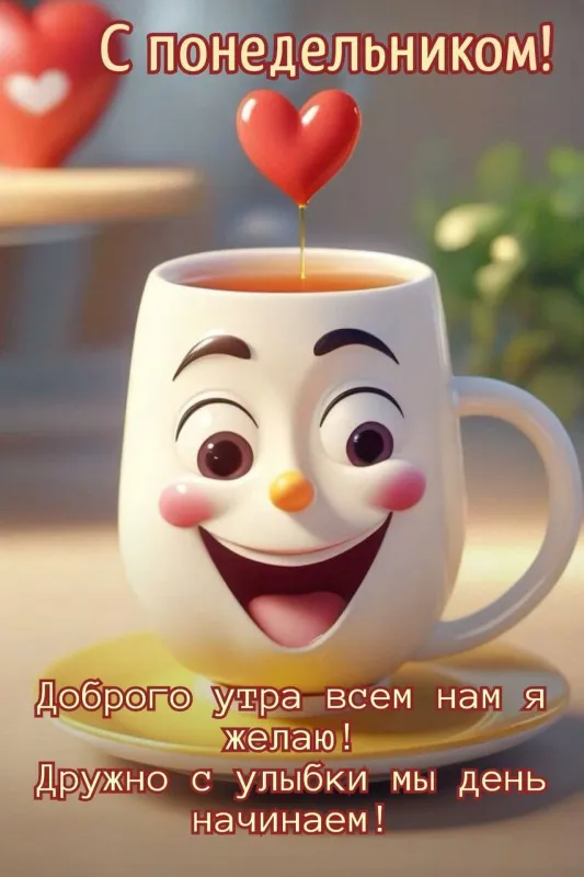 Картинки "Доброго утра понедельника". Прикольные картинки Доброго утра понедельника
