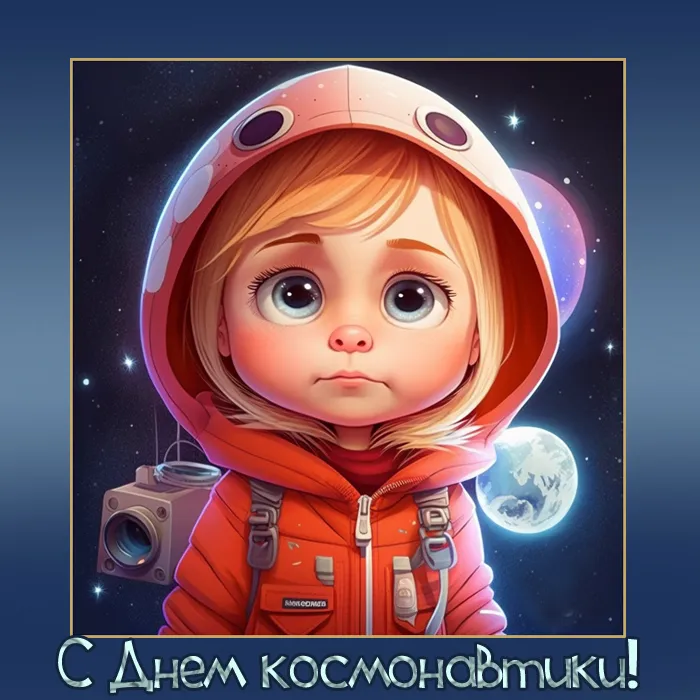 Открытки с Днем космонавтики . Красивые картинки с Днем космонавтики