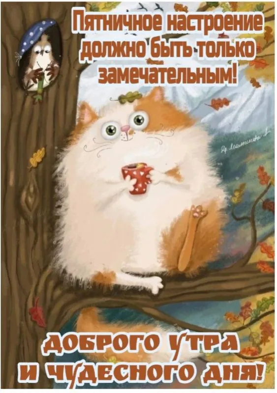 Прикольные картинки Доброе утро пятницы. Прикольные картинки Доброе утро пятницы