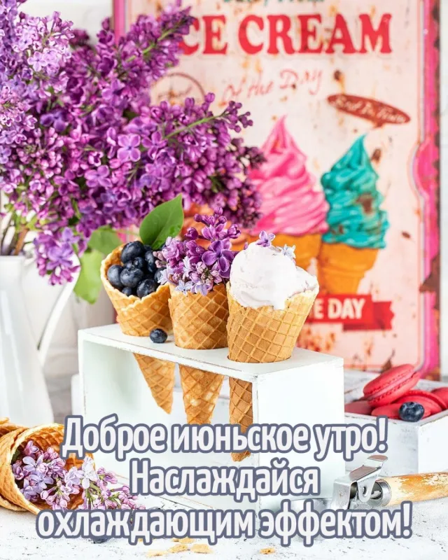 Картинки с Добрым утром июня. Картинки Доброе утро июня