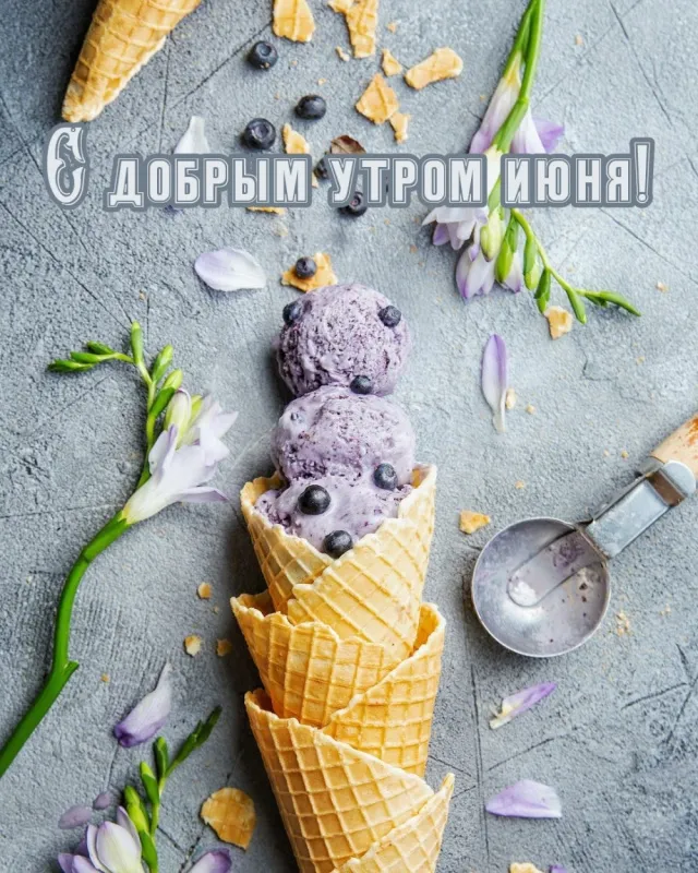 Картинки с Добрым утром июня. Доброе утро июня - картинки с пожеланиями