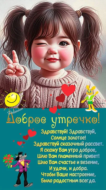 Картинки "Доброе утро" позитивные. С Добрым утром - позитивные картинки