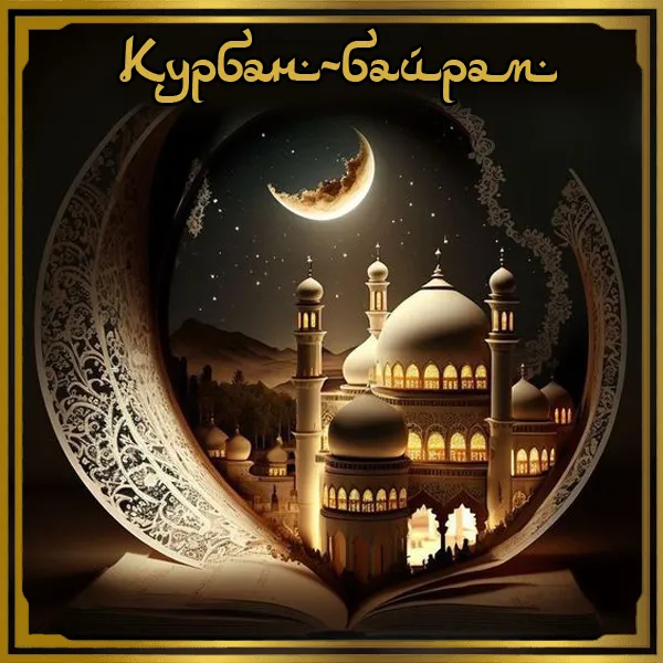 Красивые картинки с Курбан-Байрам 2024