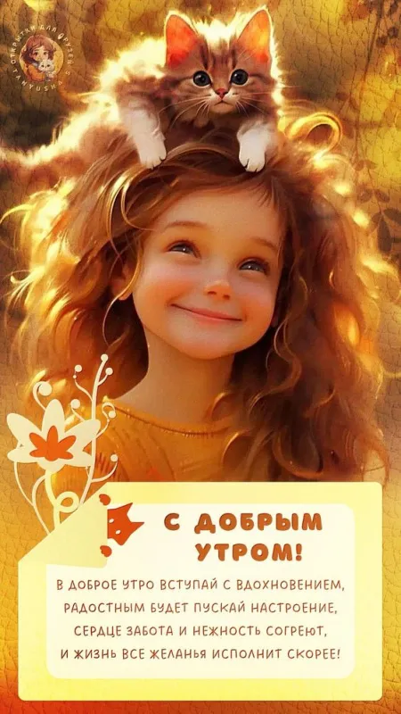 Картинки "Доброе утро" красивые и позитивные. Доброе утро - красивые и позитивные картинки для настроения