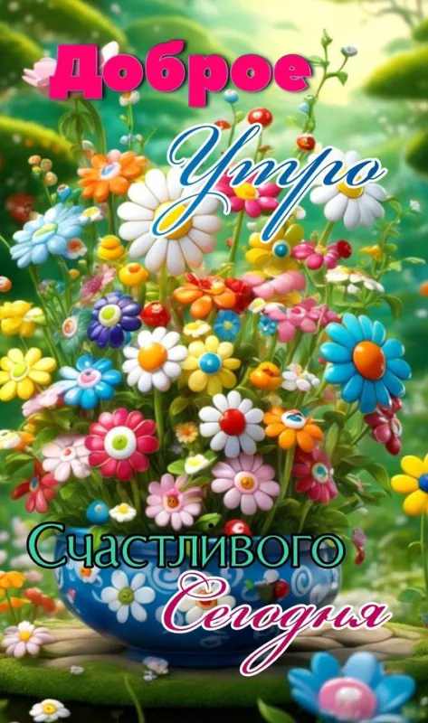 Картинки и открытки "С Добрым утром июля". Доброе утро июня - картинки с пожеланиями