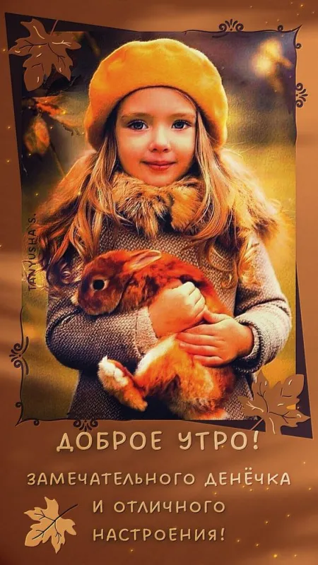 Картинки Доброе осеннее утро .