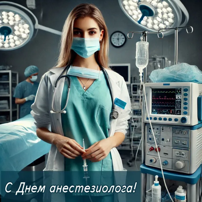 Картинки с Днем анестезиолога 2024