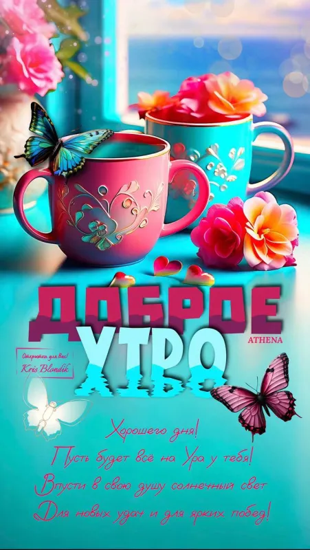 Красивые картинки "Доброе утро". Доброе утро - картинки красивые и новые