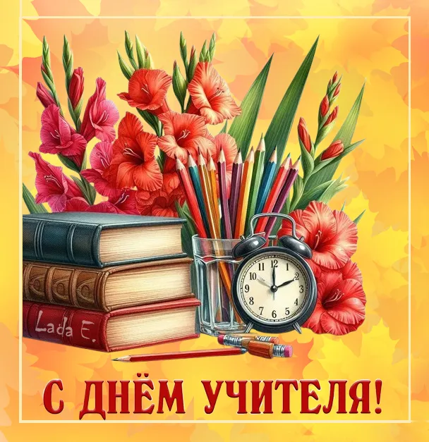 Открытки с Днем учителя 2024. Открытки С Днем учителя красивые и новые