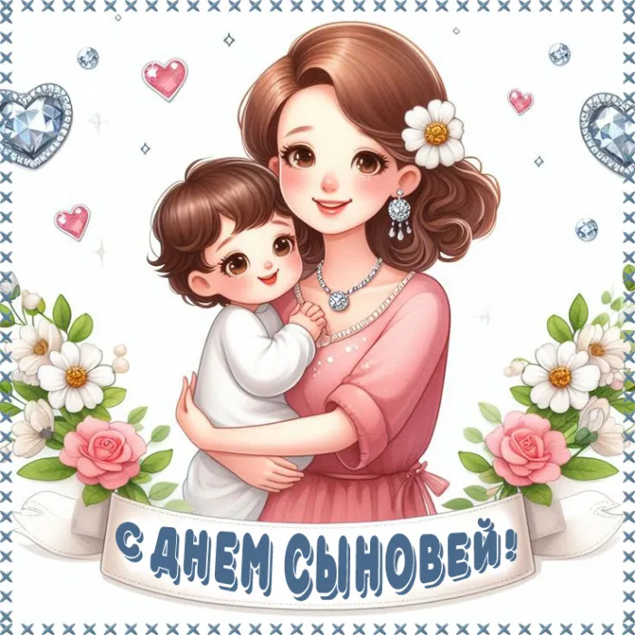 Красивые картинки с Днем сыновей. День сыновей - картинки для родителей